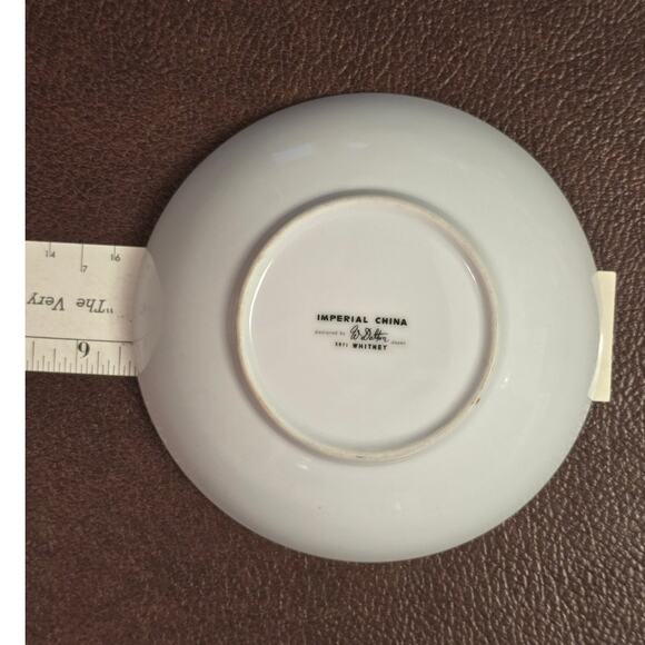 Imperial China by W Dalton Whitney 5671 Dessert/Fruit Bowls 5 1/2" / Set Of 8 - Picture 4 of 4